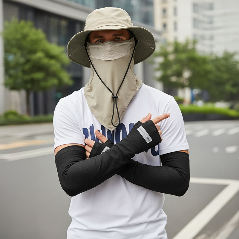 Anomasu® UV Protection Bucket Hat with Face Cover