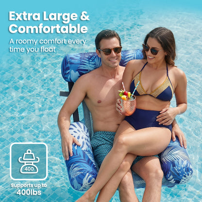 ⭐️Anomasu® Inflatable Pool Floating Lounge Chairs