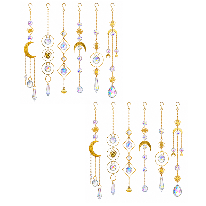 Anomasu® Rainbow Burst Prism Suncatcher
