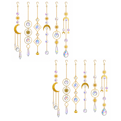 Anomasu® Rainbow Burst Prism Suncatcher