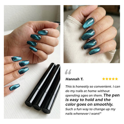 Anomasu® One Step Cat Eyes Nail Gel Pen Set