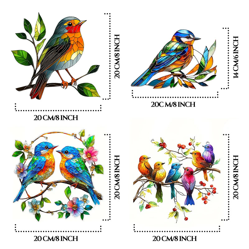 ChromaBirds Suncatcher