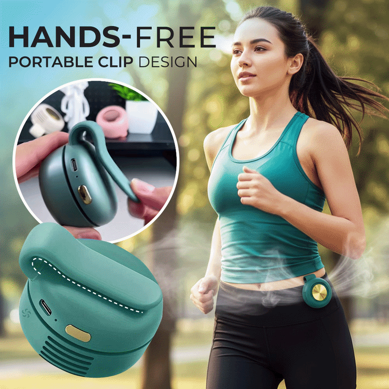 Anomasu® Wearable Tiny Cool Bladeless Clip Fan