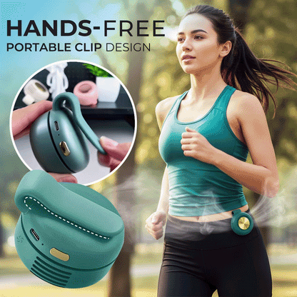 Anomasu® Wearable Tiny Cool Bladeless Clip Fan