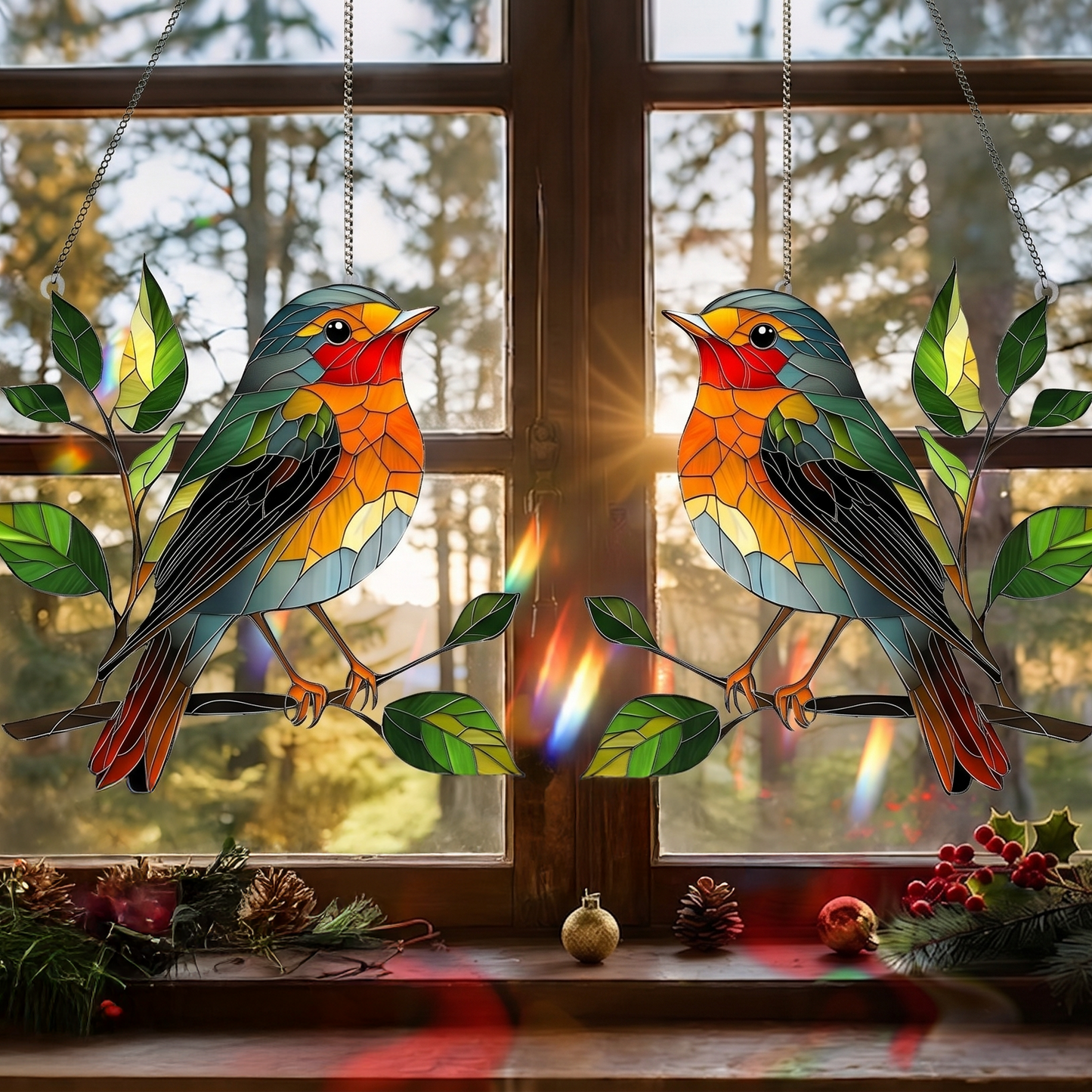 Anomasu® ChromaBirds Suncatcher