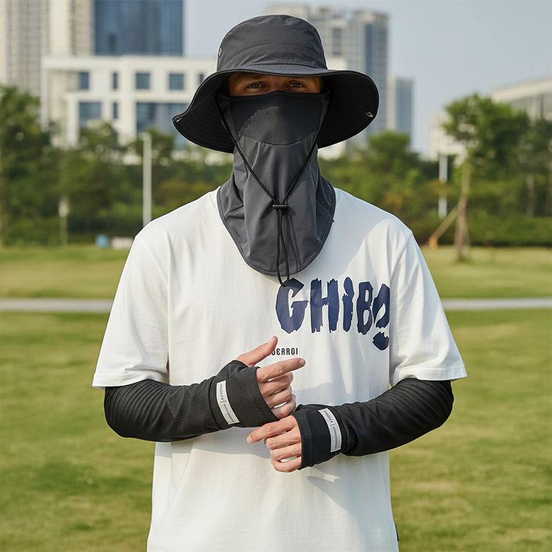 Anomasu® UV Protection Bucket Hat with Face Cover