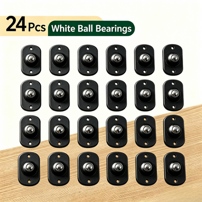 🔄360 Degree Rotation Self Adhesive Mini Caster Wheels