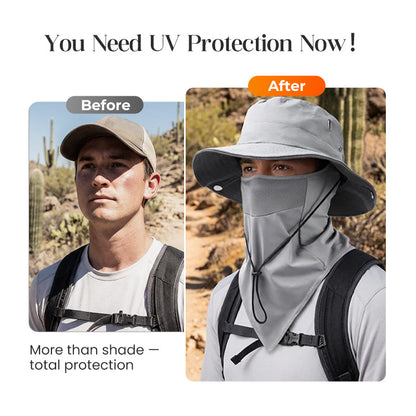 Anomasu® UV Protection Bucket Hat with Face Cover