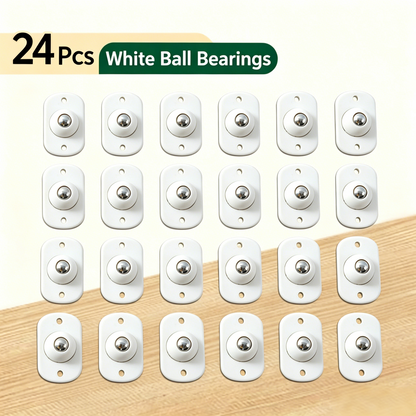 🔄360 Degree Rotation Self Adhesive Mini Caster Wheels