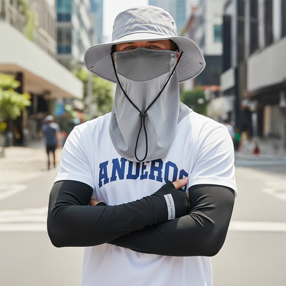 Anomasu® UV Protection Bucket Hat with Face Cover