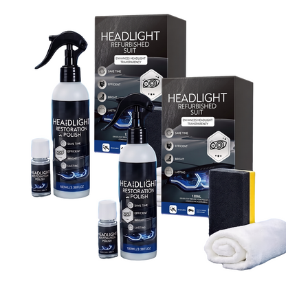 🚘🚗Anomasu® Powerful Headlight Restoration Spray | Remove Yellowing & Oxidation Instantly