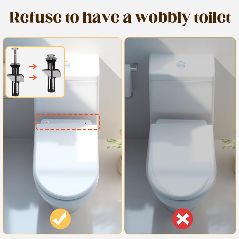 Anomasu® Heavy Duty Toilet Seat Fixing Screws