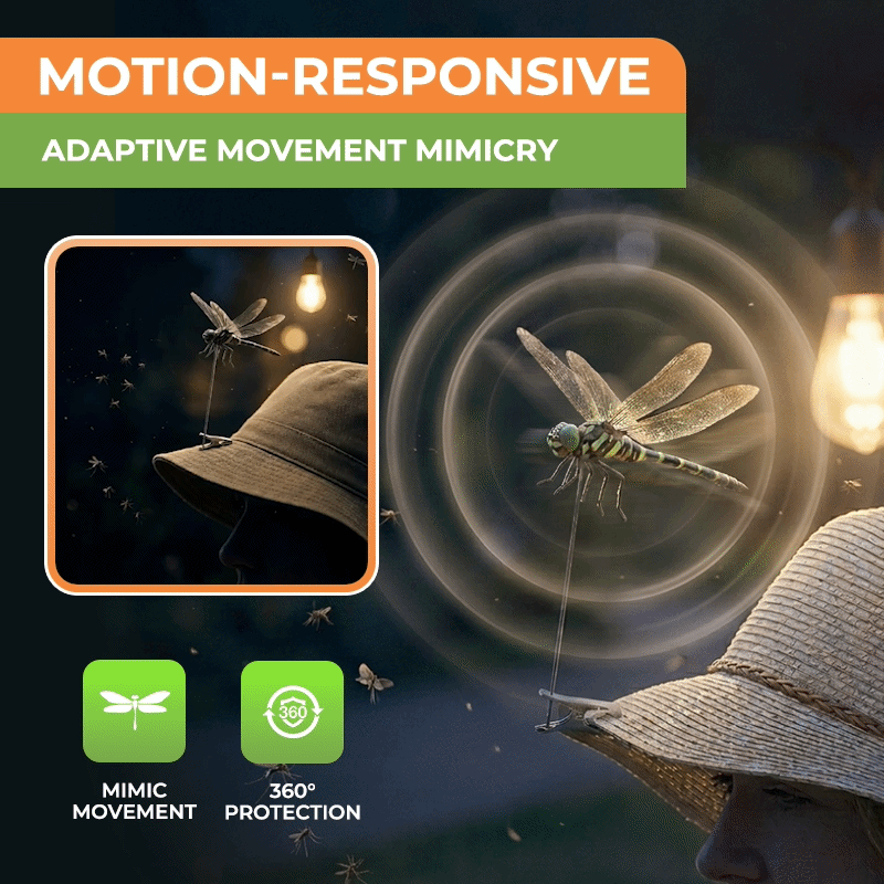 Anomasu® Mosquito-Repelling Artificial Dragonfly Clip