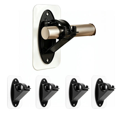 ⭐️Anomasu® New Self Adhesive Rod Brackets, No Drill Needed Curtain Rod Holders