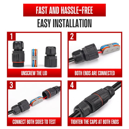 Anomasu® Outdoor Waterproof Electrical Wire Connector