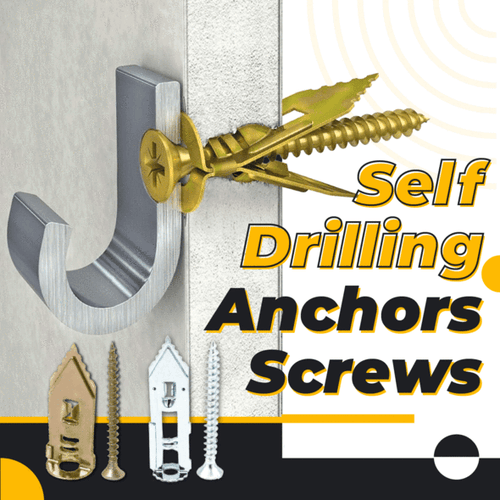 ✨Anomasu® Self-Drilling Drywall Anchors and Screws Kit