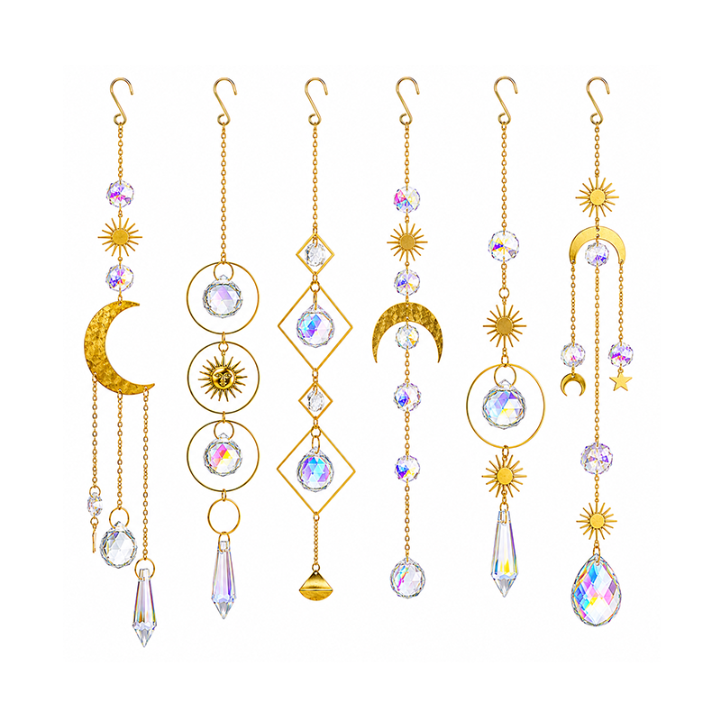Anomasu® Rainbow Burst Prism Suncatcher