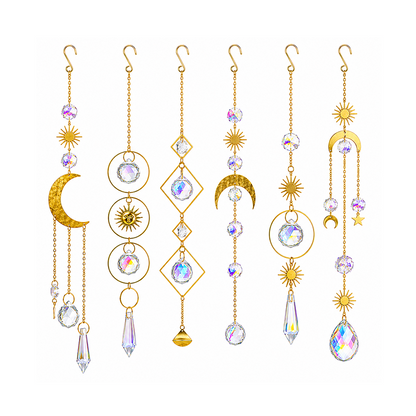 Anomasu® Rainbow Burst Prism Suncatcher