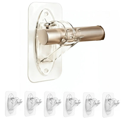 ⭐️Anomasu® New Self Adhesive Rod Brackets, No Drill Needed Curtain Rod Holders