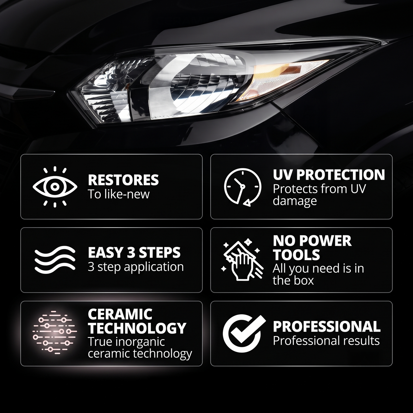 🚘🚗Anomasu® Powerful Headlight Restoration Spray | Remove Yellowing & Oxidation Instantly