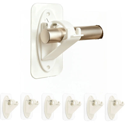 ⭐️Anomasu® New Self Adhesive Rod Brackets, No Drill Needed Curtain Rod Holders