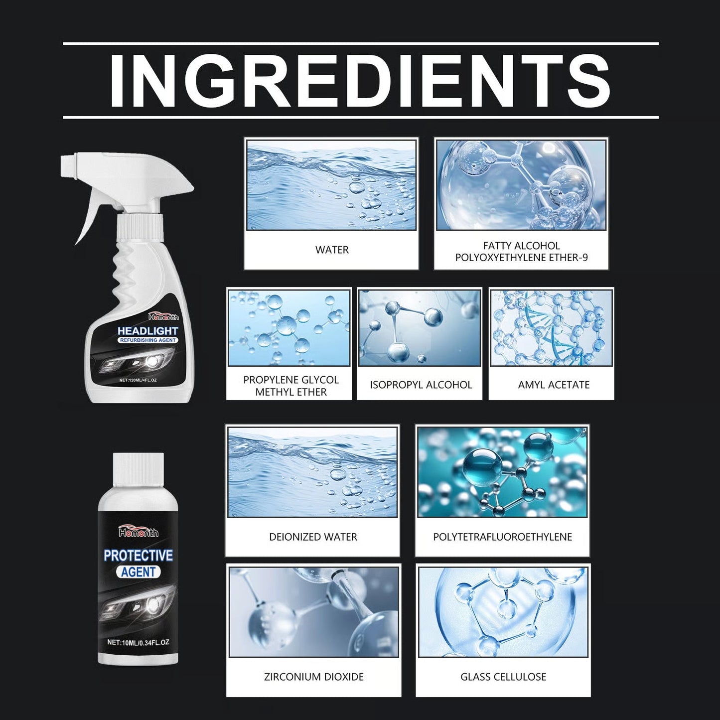 🚘🚗Anomasu® Powerful Headlight Restoration Spray | Remove Yellowing & Oxidation Instantly