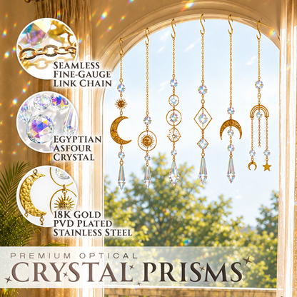 Anomasu® Rainbow Burst Prism Suncatcher