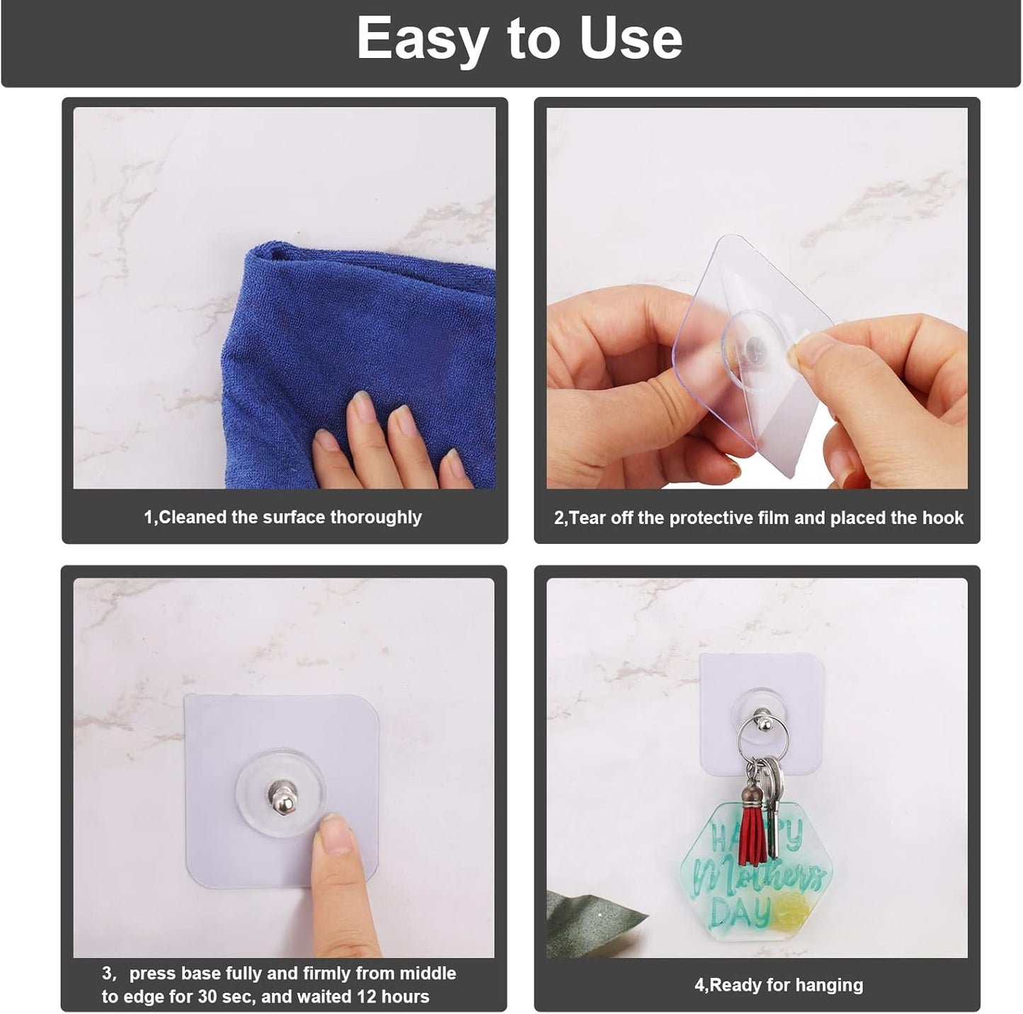 ✨Anomasu® Self-Adhesive Screw Wall Hooks