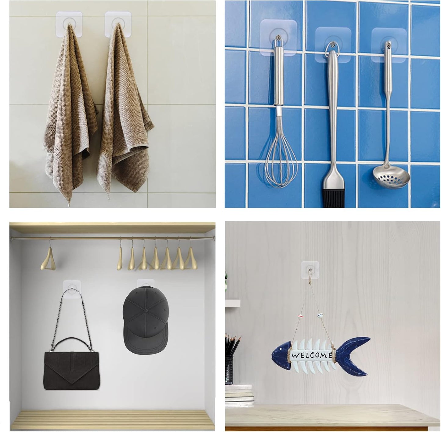 ✨Anomasu® Self-Adhesive Screw Wall Hooks