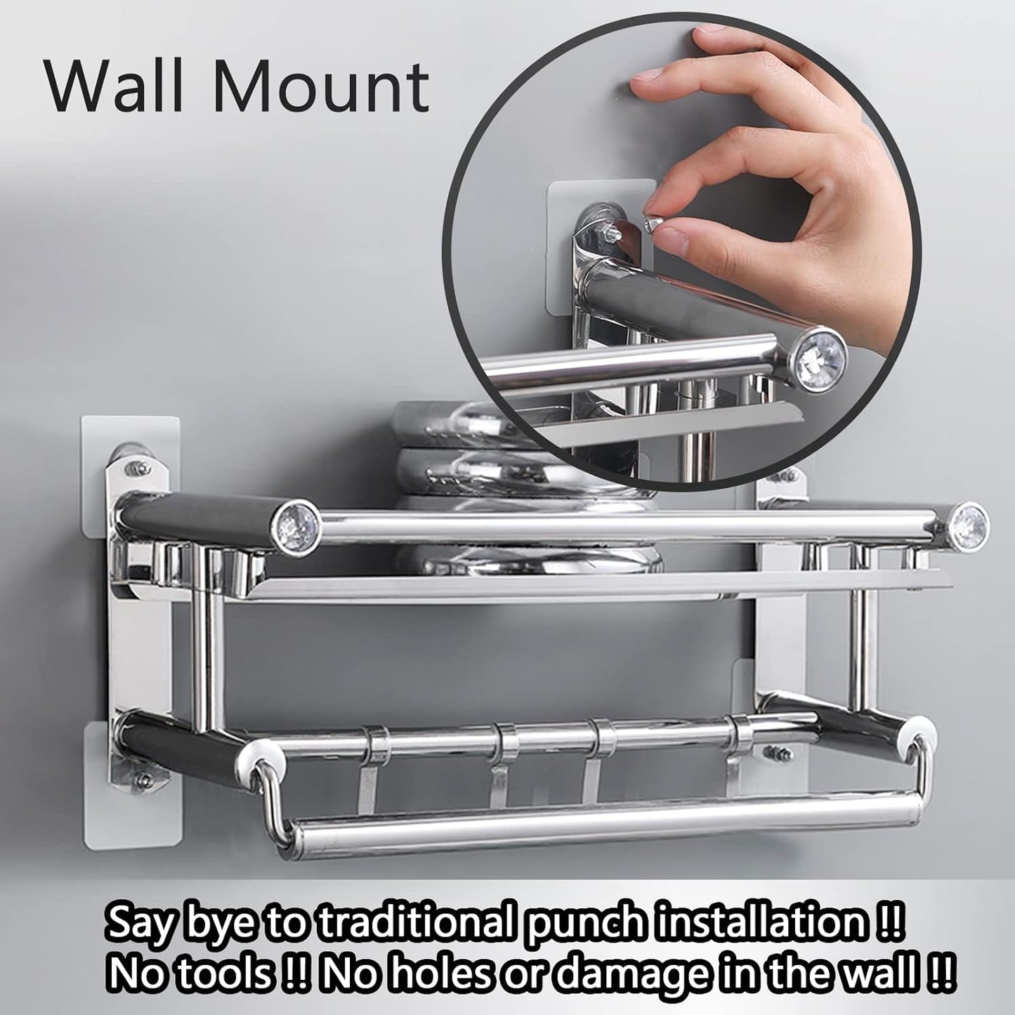 ✨Anomasu® Self-Adhesive Screw Wall Hooks