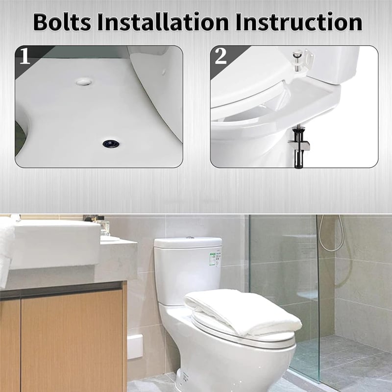 Anomasu® Heavy Duty Toilet Seat Fixing Screws