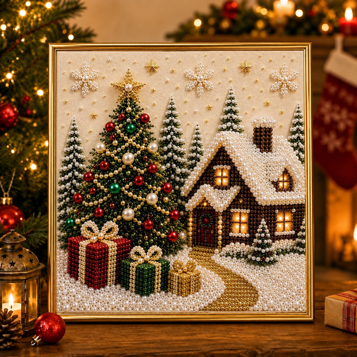 🏠 Cozy Christmas Cottage