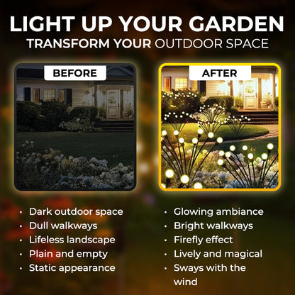 Anomasu® Fireflies Solar Garden Lights