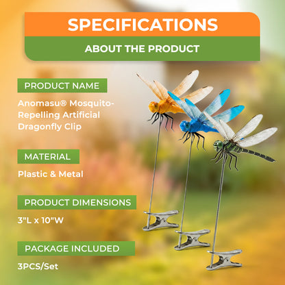 Anomasu® Mosquito-Repelling Artificial Dragonfly Clip