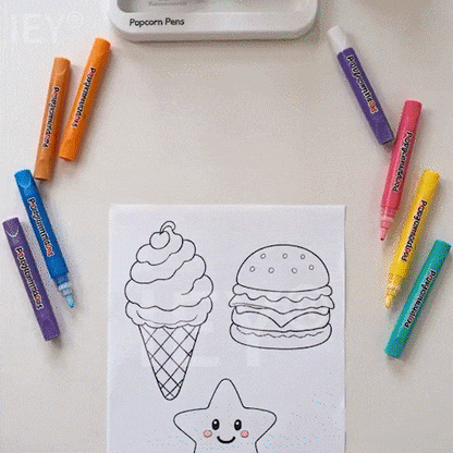 Anomasu® StitchPop 3D Crochet Art Pens – Turn Flat Drawings Into Touchable 3D Art🪄