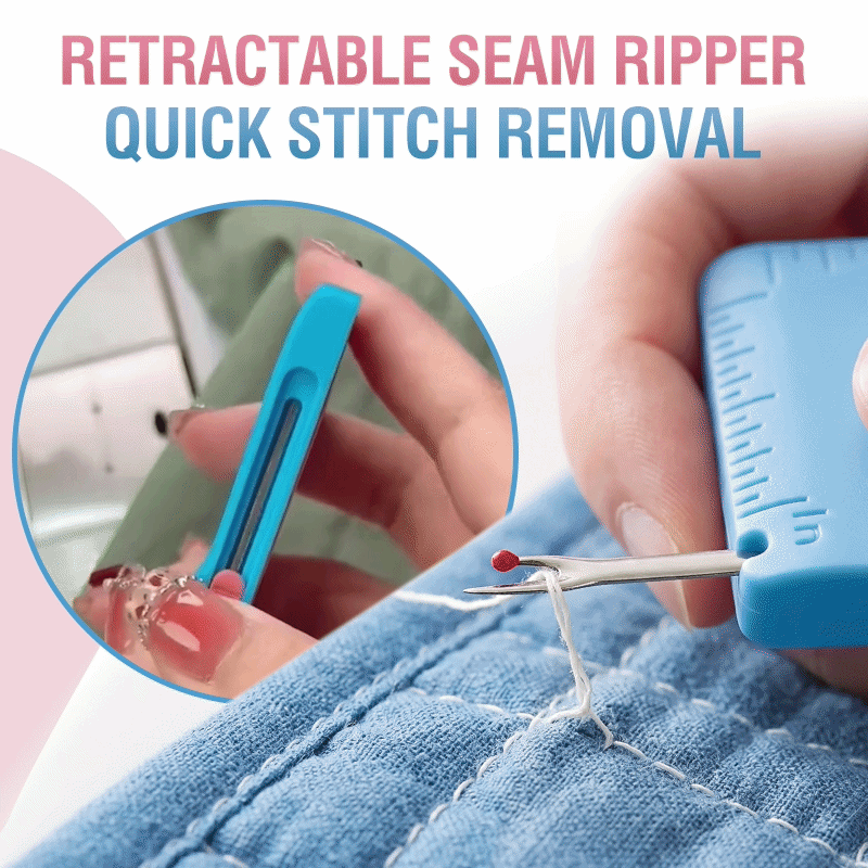 Anomasu® The Ultimate 3-in-1 Quilting Multi-Tool: Seam Guide + Retractable Ripper