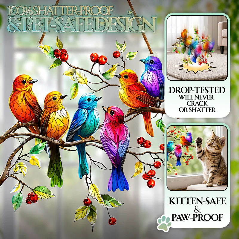 ChromaBirds Suncatcher