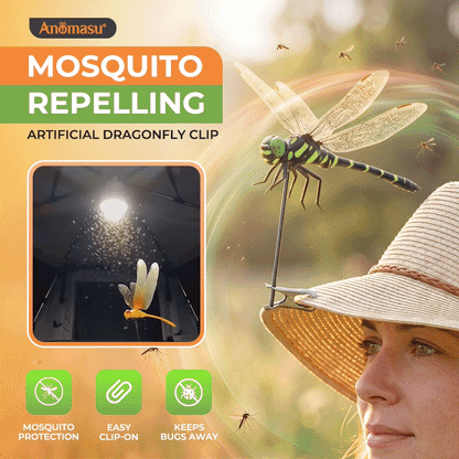 Anomasu® Mosquito-Repelling Artificial Dragonfly Clip