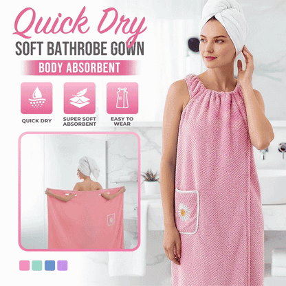 Anomasu® Quick Dry Body Absorbent Soft Bathrobe Gown