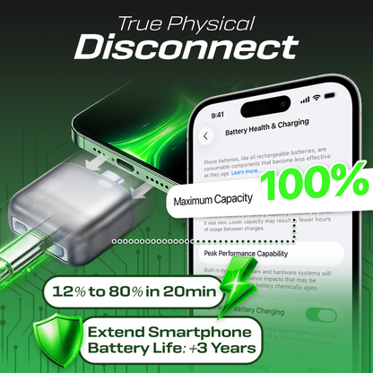 🔋Anomasu® ChargeGuard AI Auto Disconnect Charging Adapter 140w