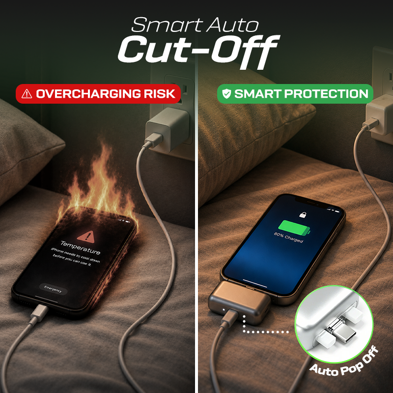 ⭐️Anomasu® ChargeGuard AI Auto Disconnect Charging Adapter 140w