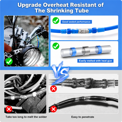 Anomasu® Solder & Seal Wire Connectors — Marine-Grade Waterproof Terminals