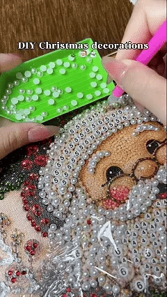 ⭐️ Anomasu® 3D Christmas Pearl Craft Kit – Relaxing DIY Holiday Art