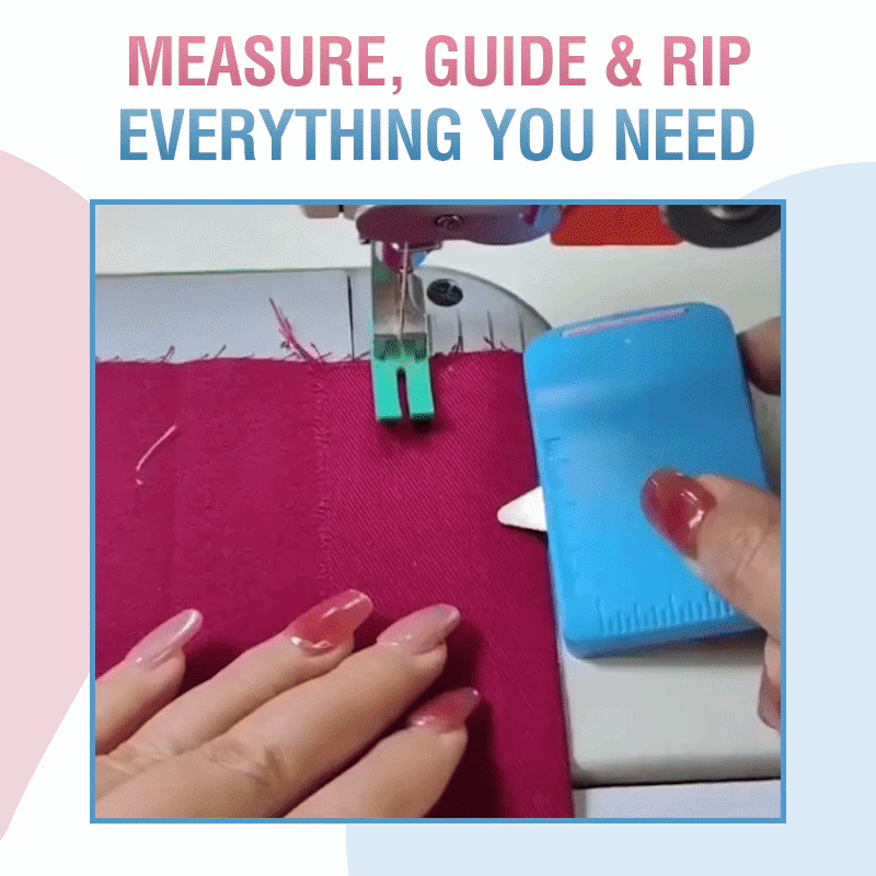 Anomasu® The Ultimate 3-in-1 Quilting Multi-Tool: Seam Guide + Retractable Ripper