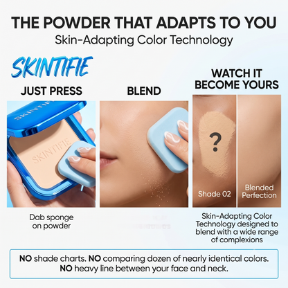 Anomasu® SKINTIFIE Ultra Cover Matte Finish Powder Foundation