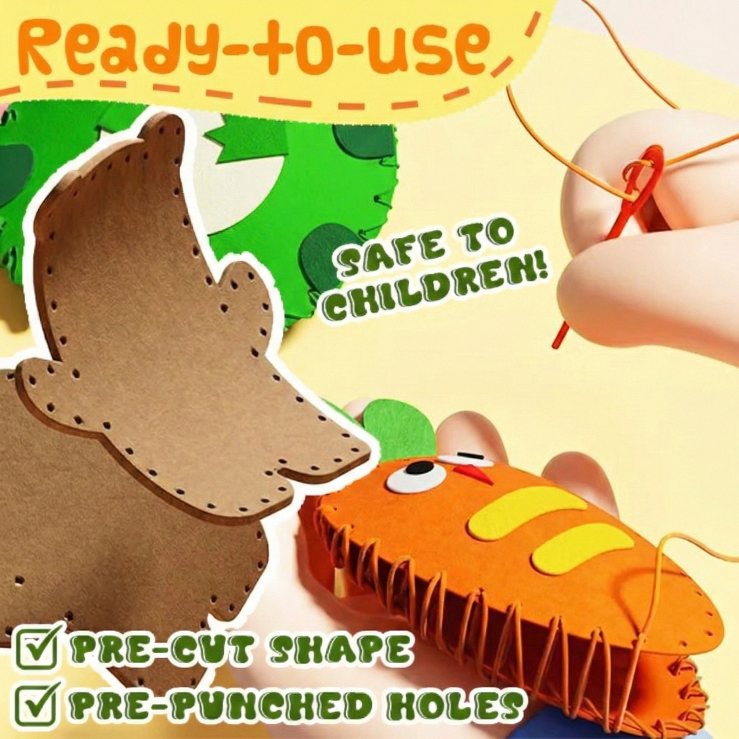 Anomasu® Doll Sewing DIY Toy Kit