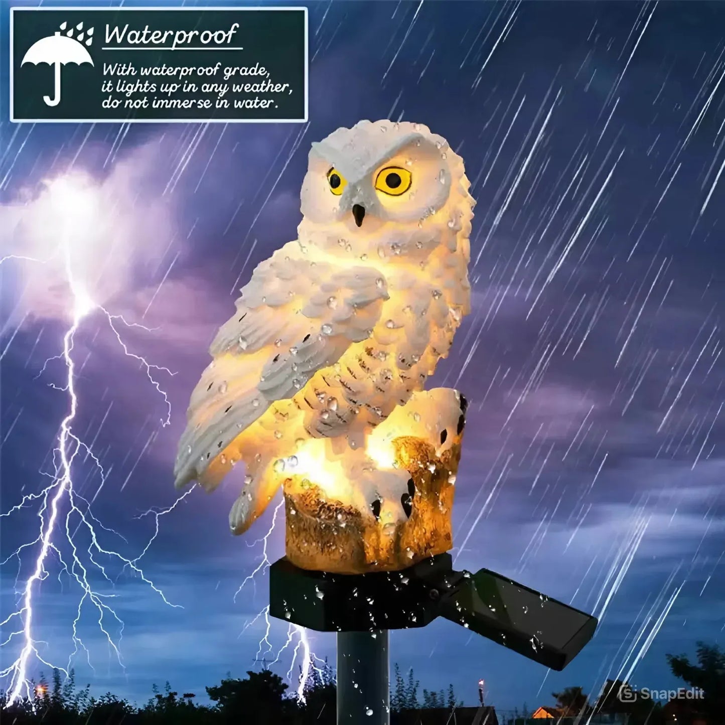 Anomasu® Solar Owl Light🔥【HOT】Holiday Special  50% OFF 🔥GET IT NOW