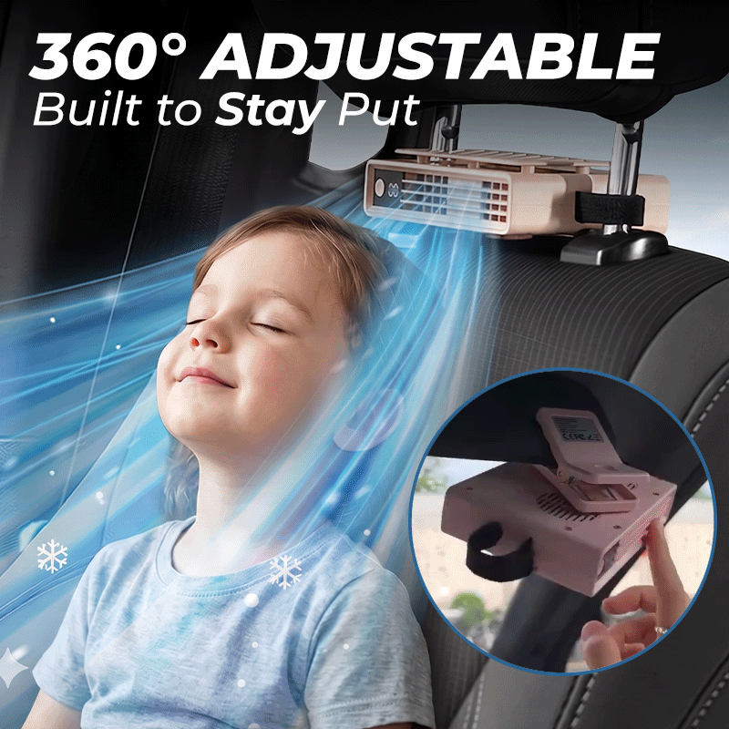 Anomasu® Bladeless Car Backseat Cross-Flow Fan