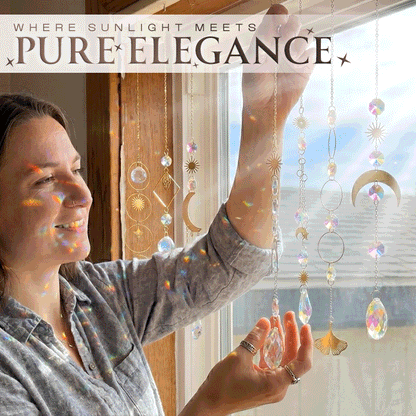Anomasu® Rainbow Burst Prism Suncatcher