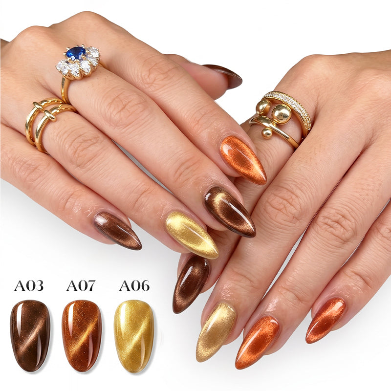 3PCS - Cat Eye Autumn
